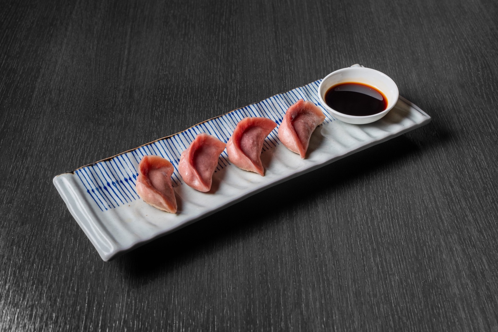 Hausgemachte Dumplings mit Schwein